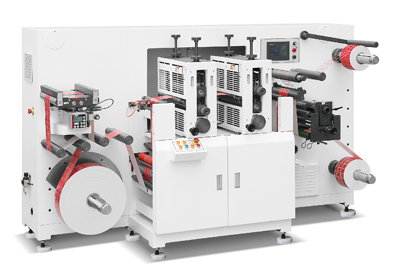 TOP-330DDS Double Rotary Die Cutting Machine For Blank Labels